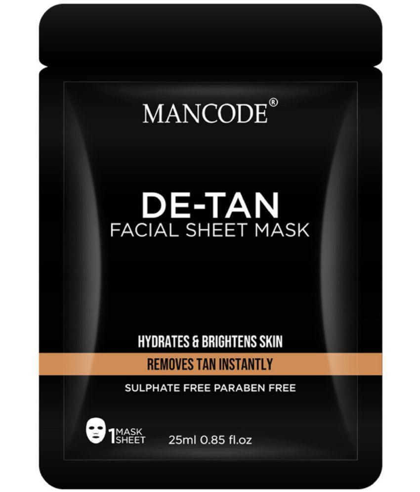Mancode - Cleansing Sheet Mask for All Skin Type ( Pack of 10 )