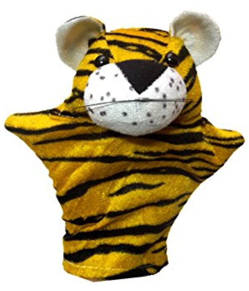     			Kaku Fancy Dresses Hand Puppets for Stage Shows/ Competitions/ Annual Function/ Puppet Shows (Tiger)