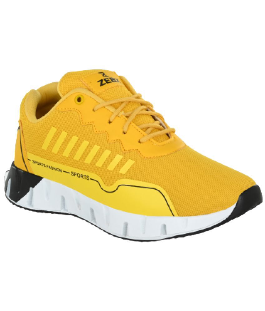     			ZebX - Yellow Men's Sneakers