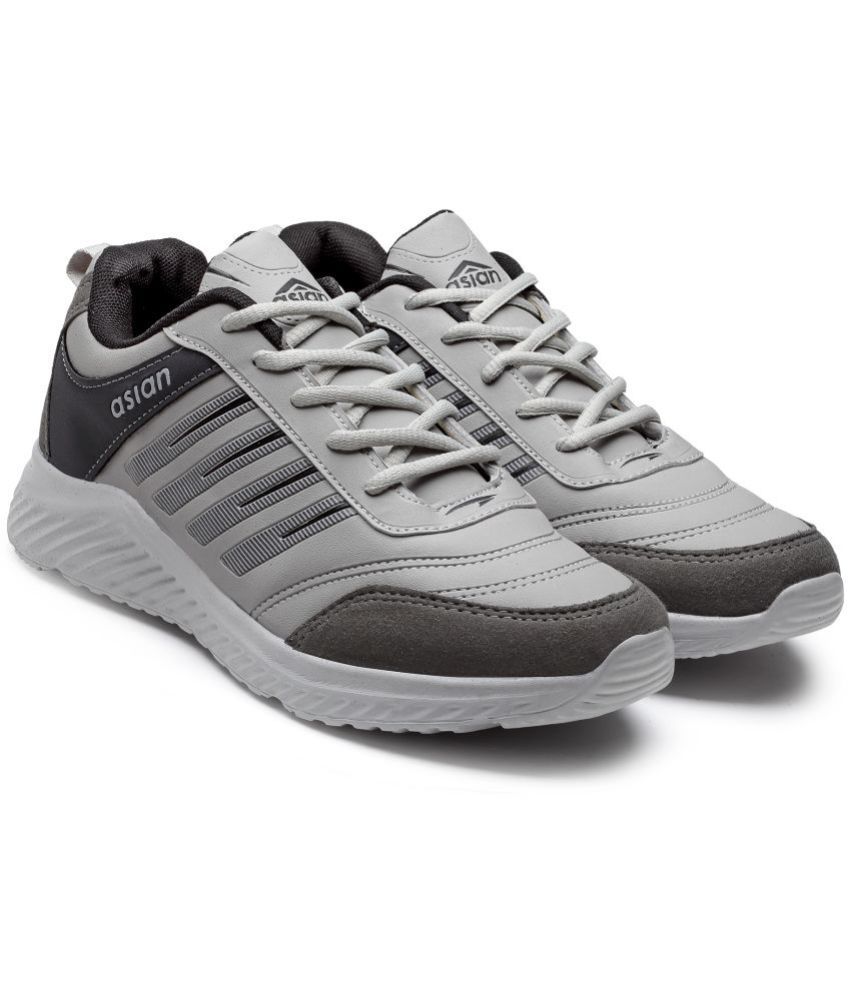     			ASIAN - WATERPROOF-16 Gray Men's Sports Running Shoes