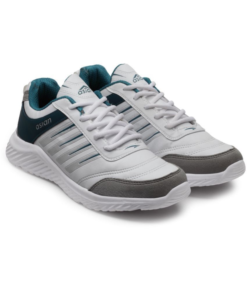     			ASIAN - WATERPROOF-16 White Men's Sports Running Shoes