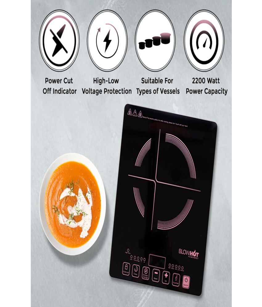 Blowhot Induction 1300 2200 Watt Induction Cooktop Price in India Buy