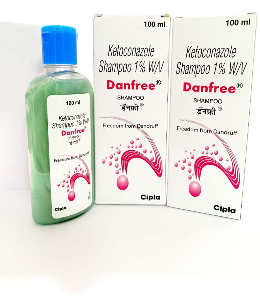     			DANFREE 1%  ANTIDANDRUFF SHAMPOO ( PACK OF 2) Baby Shampoo 100 ml ( 2 pcs )