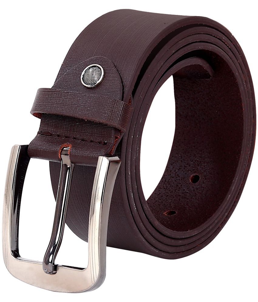     			Leather World - Leather Men's Formal Belt ( Pack of 1 )
