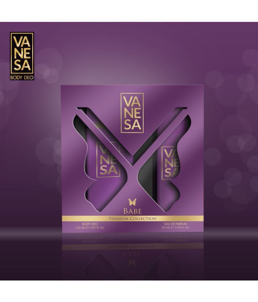     			Vanesa Babe Gift Set Deodorant Spray 150Ml & Perfume 60Ml