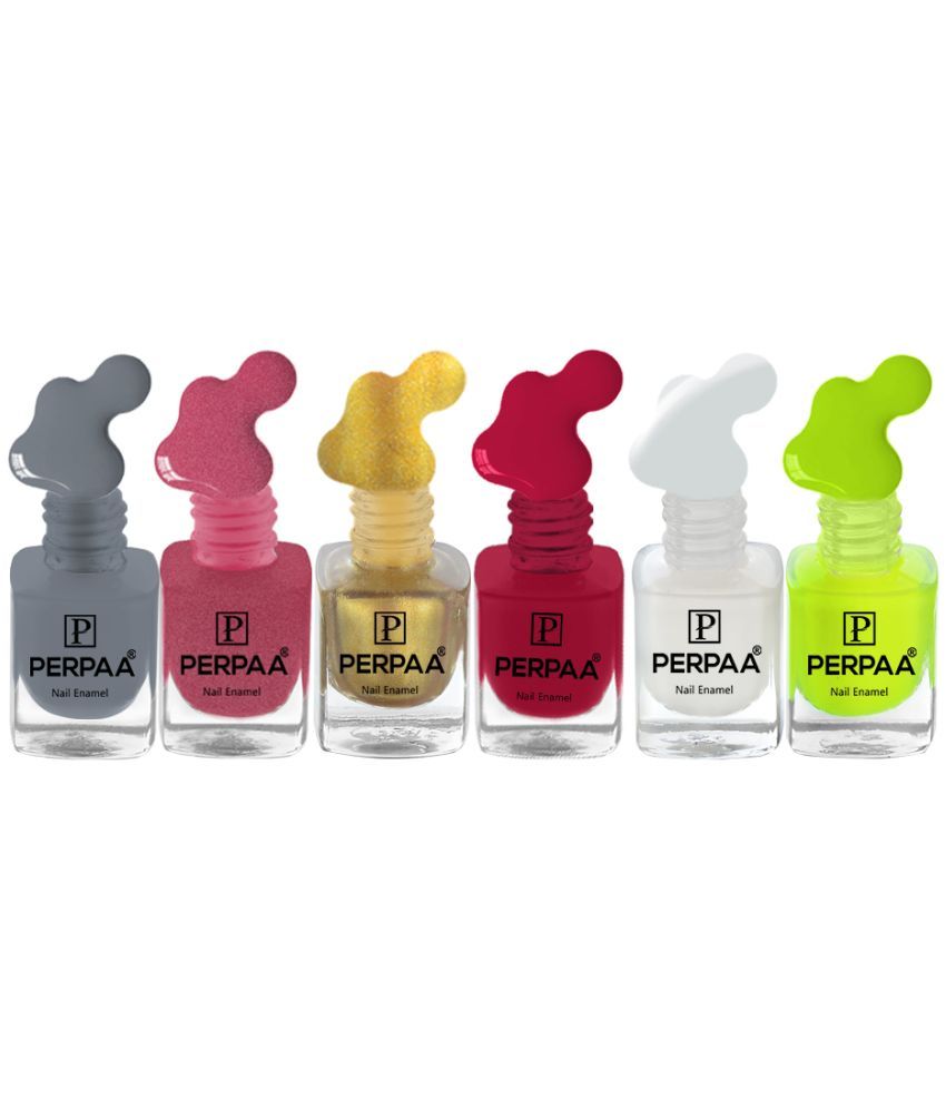     			Perpaa - Green Nail Polish ( Pack of 6 )