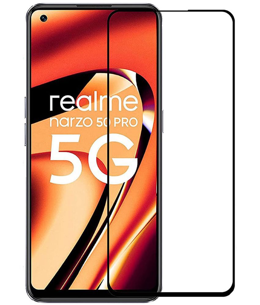 DSR Digital - Tempered Glass Compatible For Realme Narzo 50 pro ( Pack of 1 )