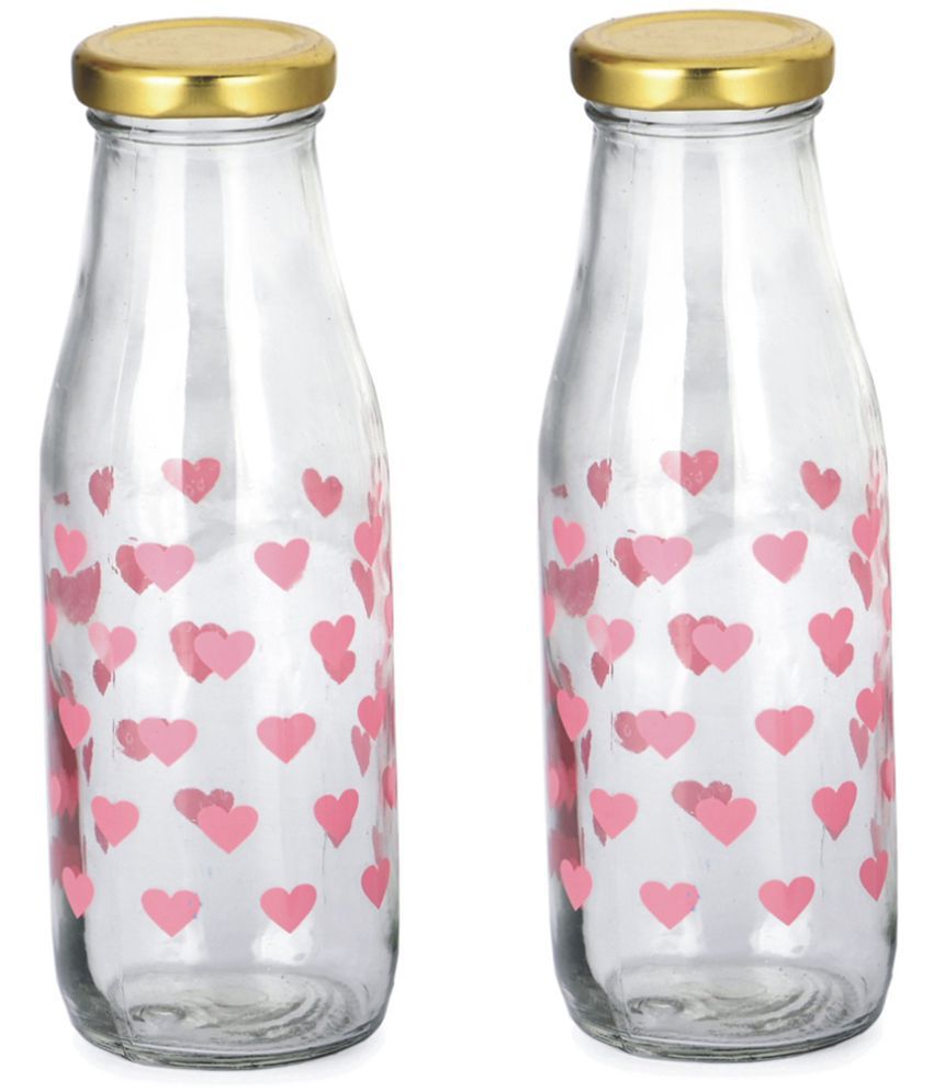     			Somil - Transparent Water Bottle ( Pack of 2 )