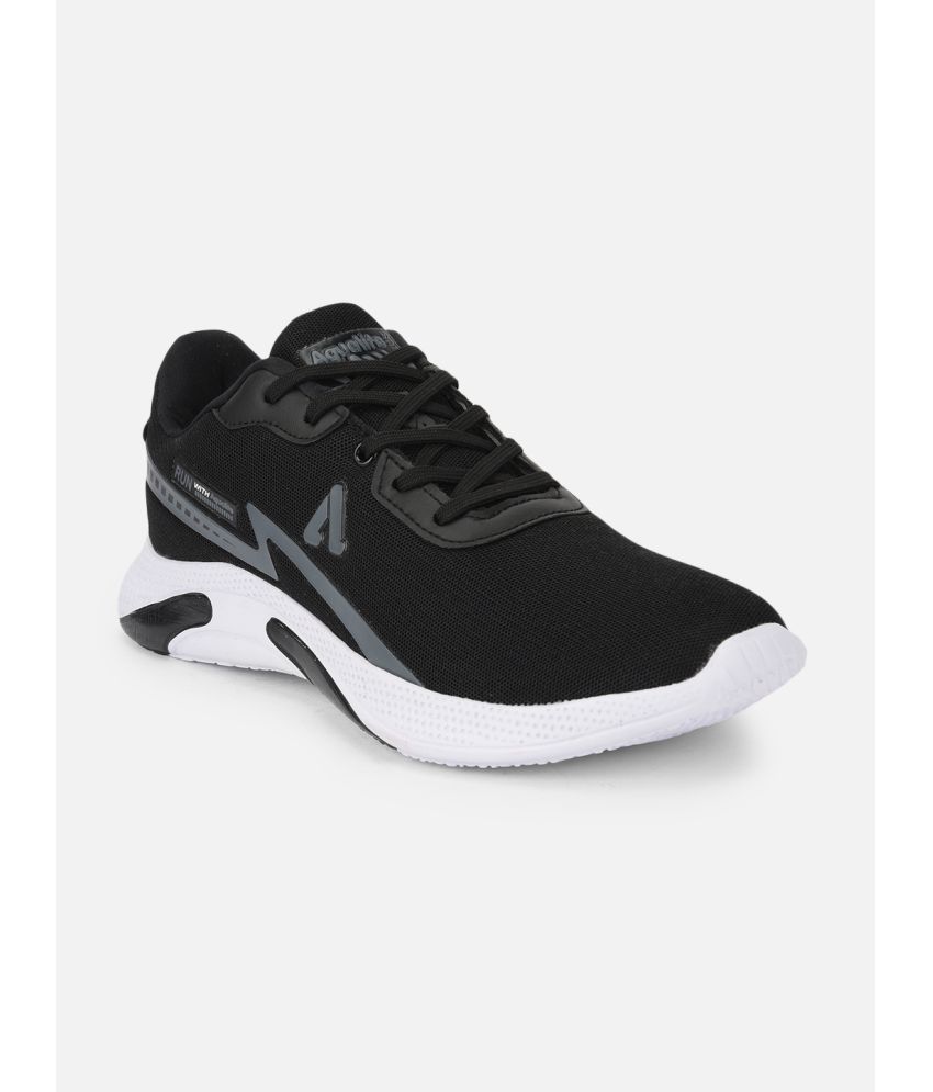     			Aqualite - LFO00001GBKDG Black Men's Sports Running Shoes