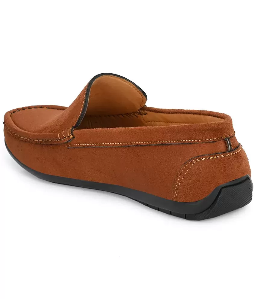 MACTREE Brown Faux Leather Sandler for Men - 08 UK : Amazon.in: Fashion