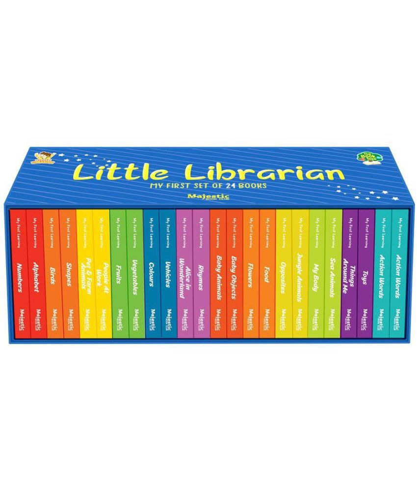     			My First Library: Boxset of 24 Board Books for Kids