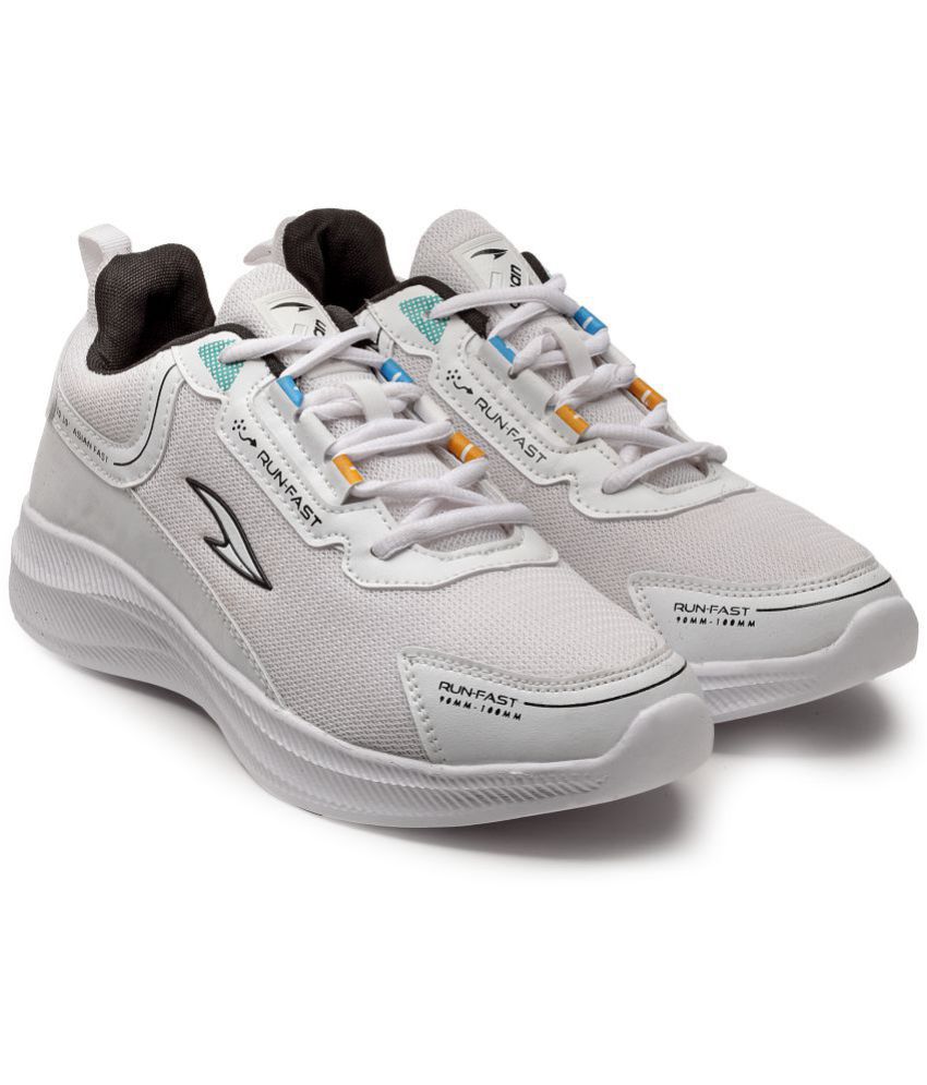     			ASIAN - NEWTON-04 White Men's Sports Running Shoes