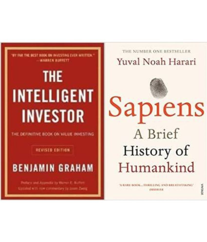     			Combo Of The Intelligent Investor And Sapiens (Paperback, Yuval Noah Harari, Benjamin Graham)