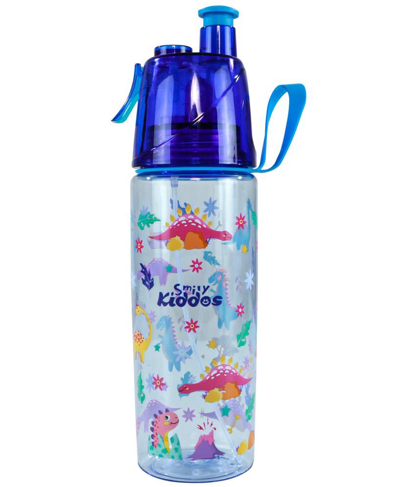 Smily kiddos sports water bottle dino theme multicolor