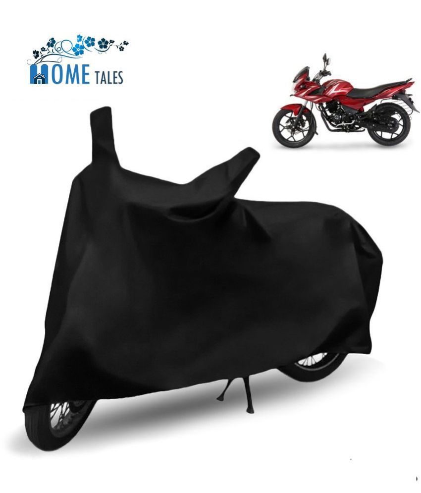    			HOMETALES - Black Bike Body Cover For Bajaj Discover 150F with Buckle Lock (Pack Of1)