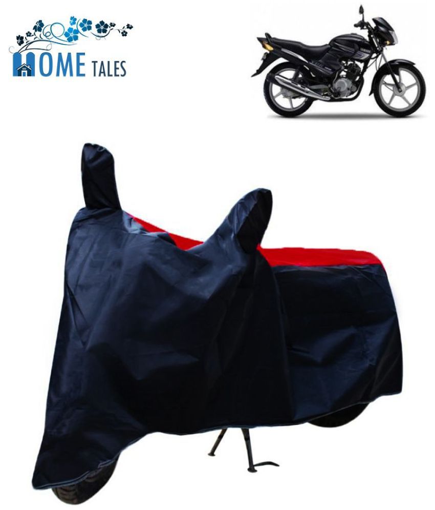     			HOMETALES - Red & Blue Bike Body Cover For Yamaha YBR 125 (Pack Of1)
