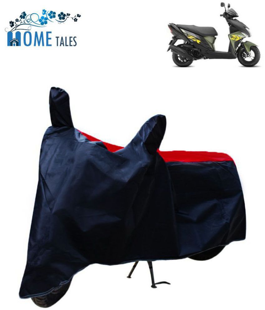     			HOMETALES - Red & Blue Bike Body Cover For Yamaha Ray Z (Pack Of 1)