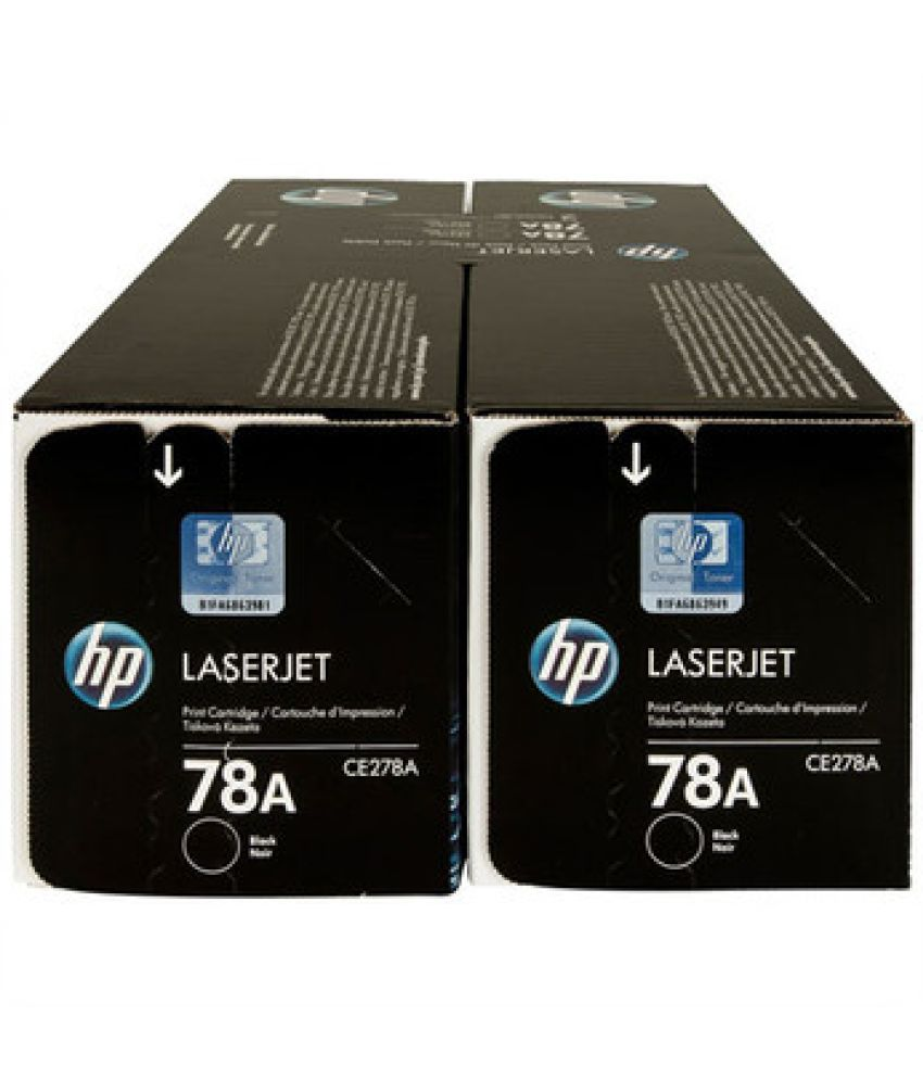 ID CARTRIDGE 78A Black Pack of 2 Cartridge for P1560, P1566, P1606