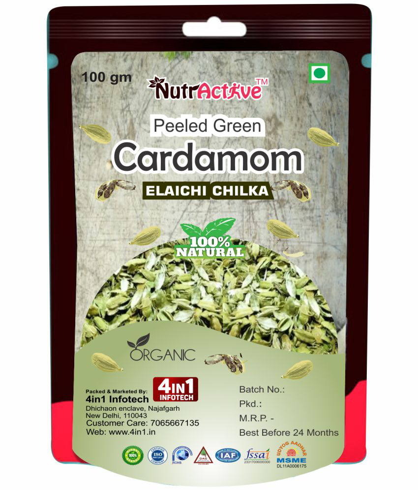     			NutrActive Masala Chai Tea Loose Leaf Cadamom 100 gm