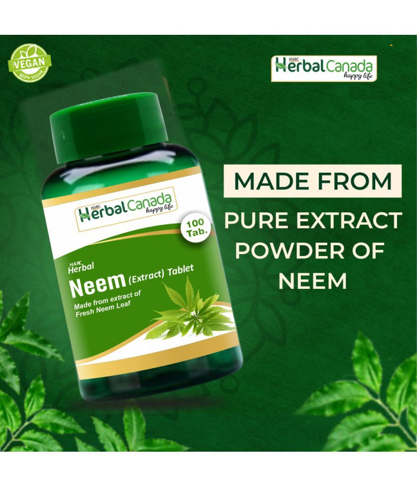 Herbal Canada Neem+Arjuna(100Tab) Tablet 2 no.s Pack Of 2 Buy Herbal