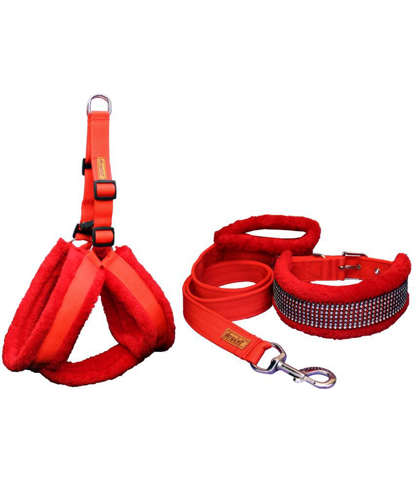     			Petshop7 - Red Harness ( Large )
