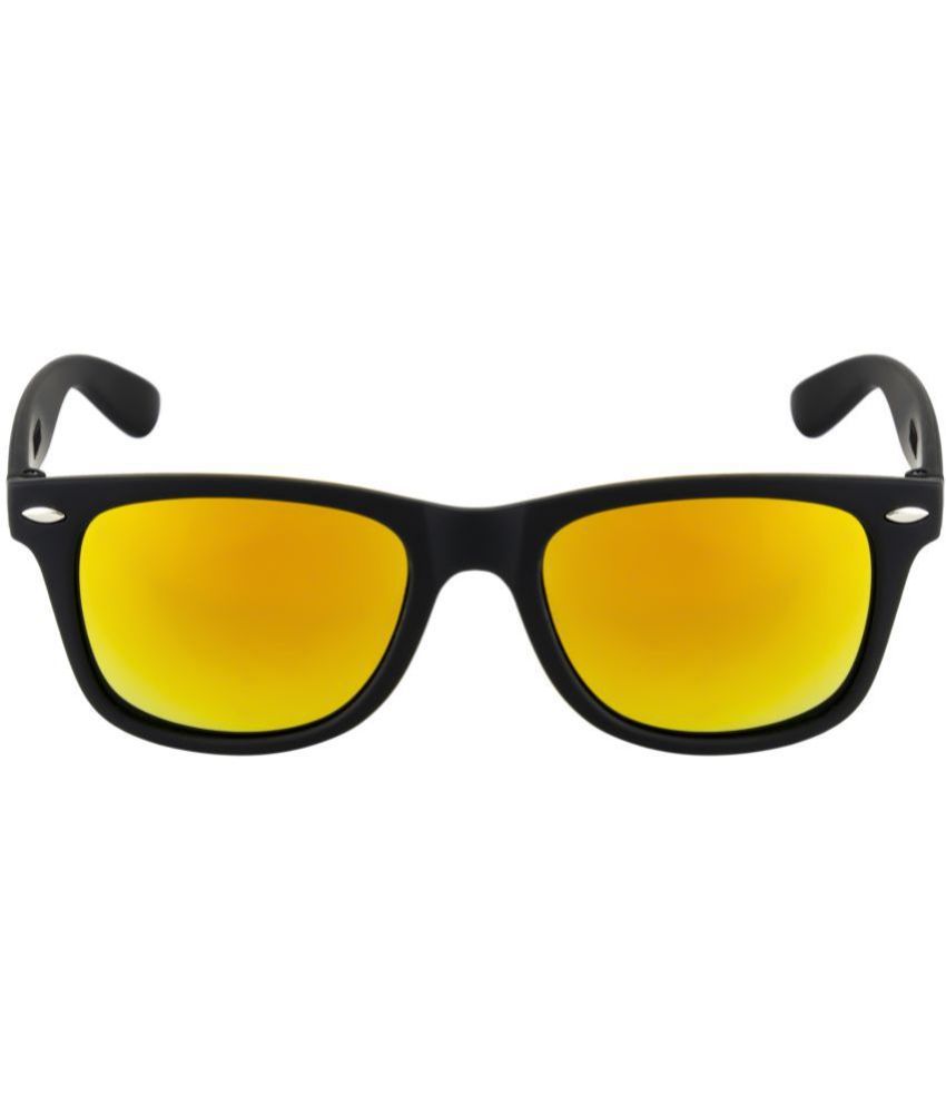    			Fair-X - Black Square Sunglasses ( Pack of 1 )