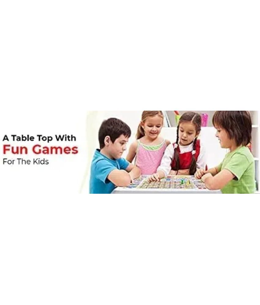 Nilkamal Genius Ludo Study Table for Kids Learning and Fun Games… Buy