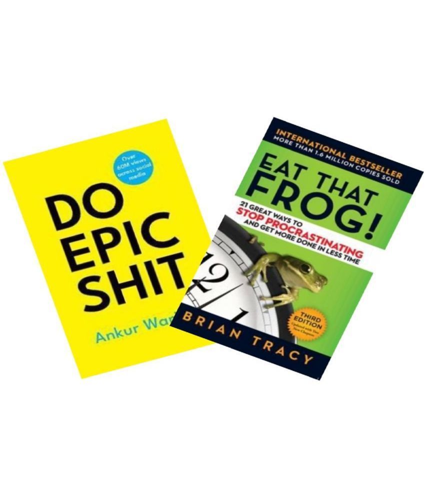     			Do Epic Shit + Eat That Frog! Combo of 2 paperback