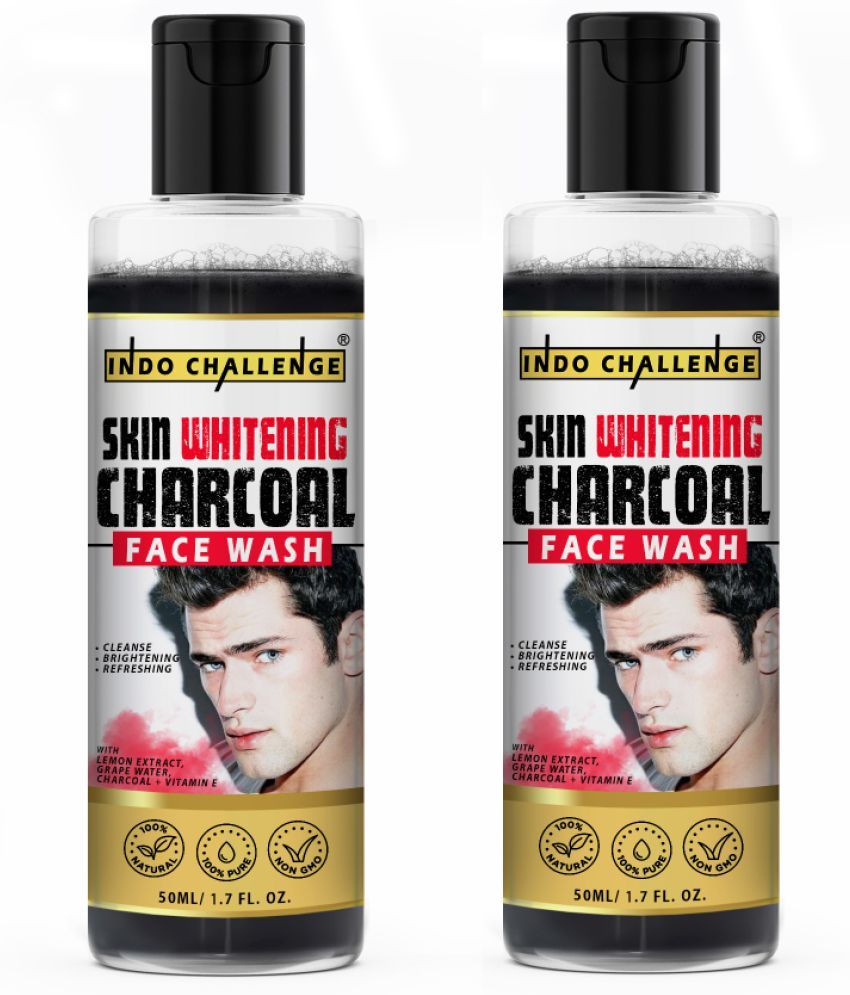 INDO CHALLENGE Blackheads and Whiteheads Removal Face Wash For Oily