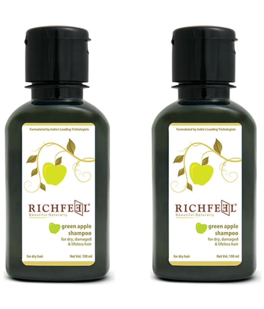     			Richfeel Green Apple Shampoo 100 Ml Pack of 2