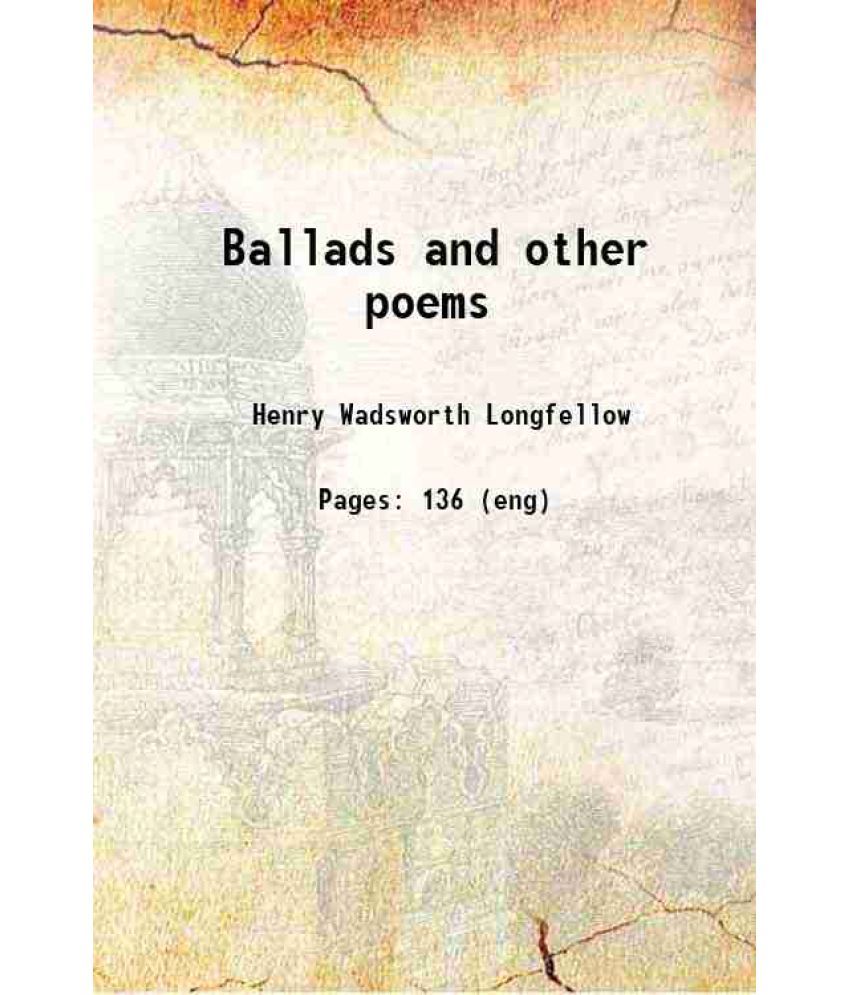     			Ballads and other poems 1842 [Hardcover]