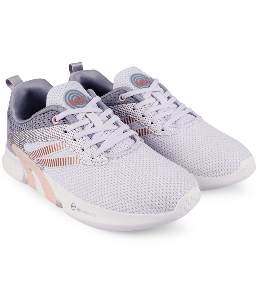     			Campus - White Women's Running Shoes