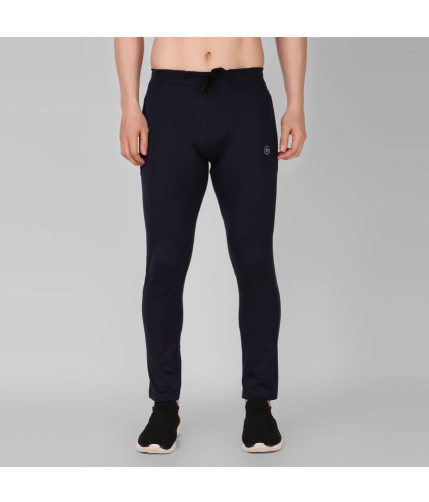     			Diaz - Navy Lycra Men's Sports Trackpants ( Pack of 1 )