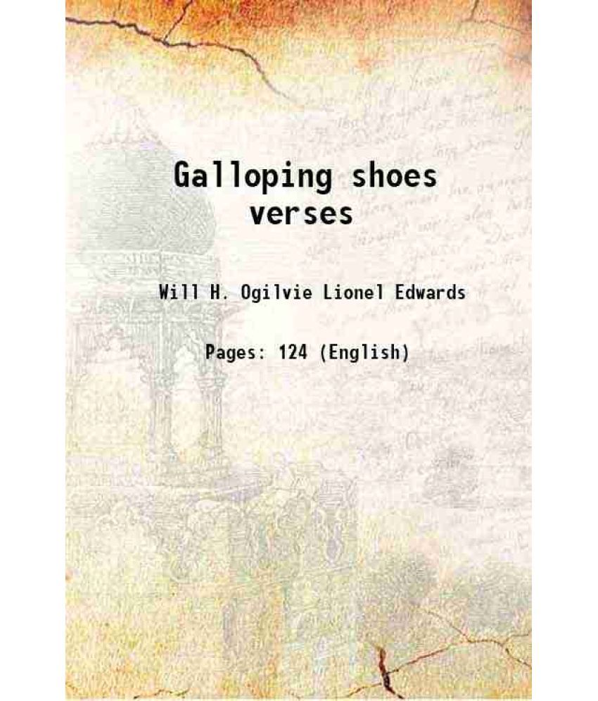     			Galloping shoes verses 1922 [Hardcover]