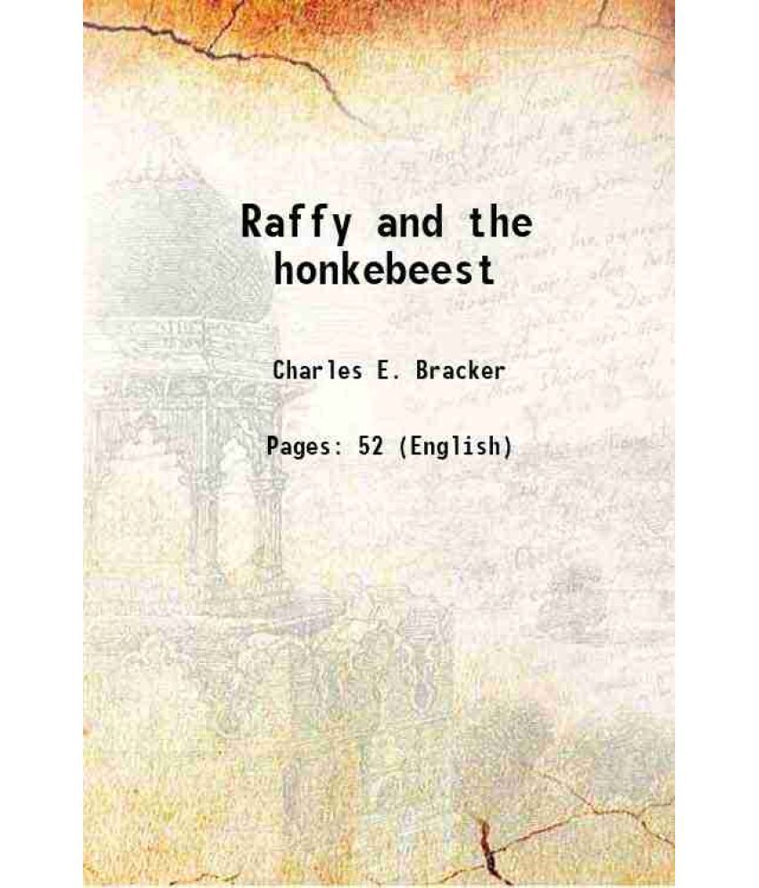     			Raffy and the honkebeest 1940 [Hardcover]