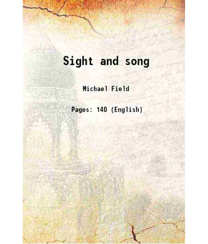     			Sight and song [Hardcover]