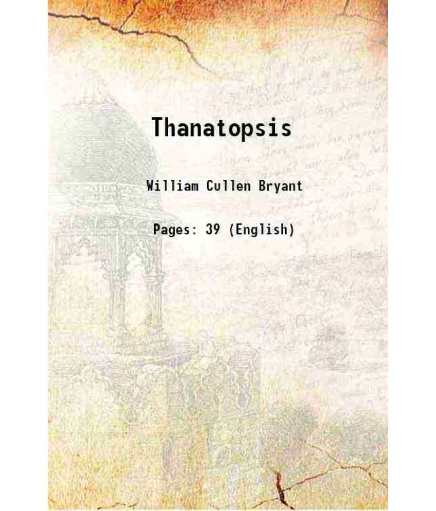     			Thanatopsis 1874 [Hardcover]