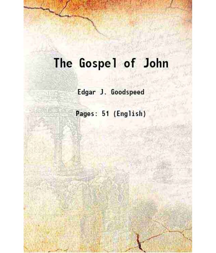     			The Gospel of John 1917 [Hardcover]