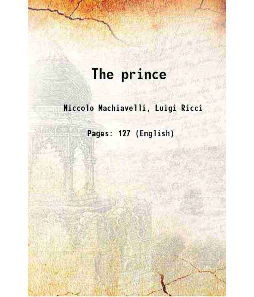     			The prince 1921 [Hardcover]