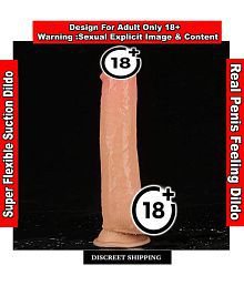 9 Inch Pink Penis Head Realistic Flexible Dildo With Strong Suction Cup Sex Toys For dildos women\n