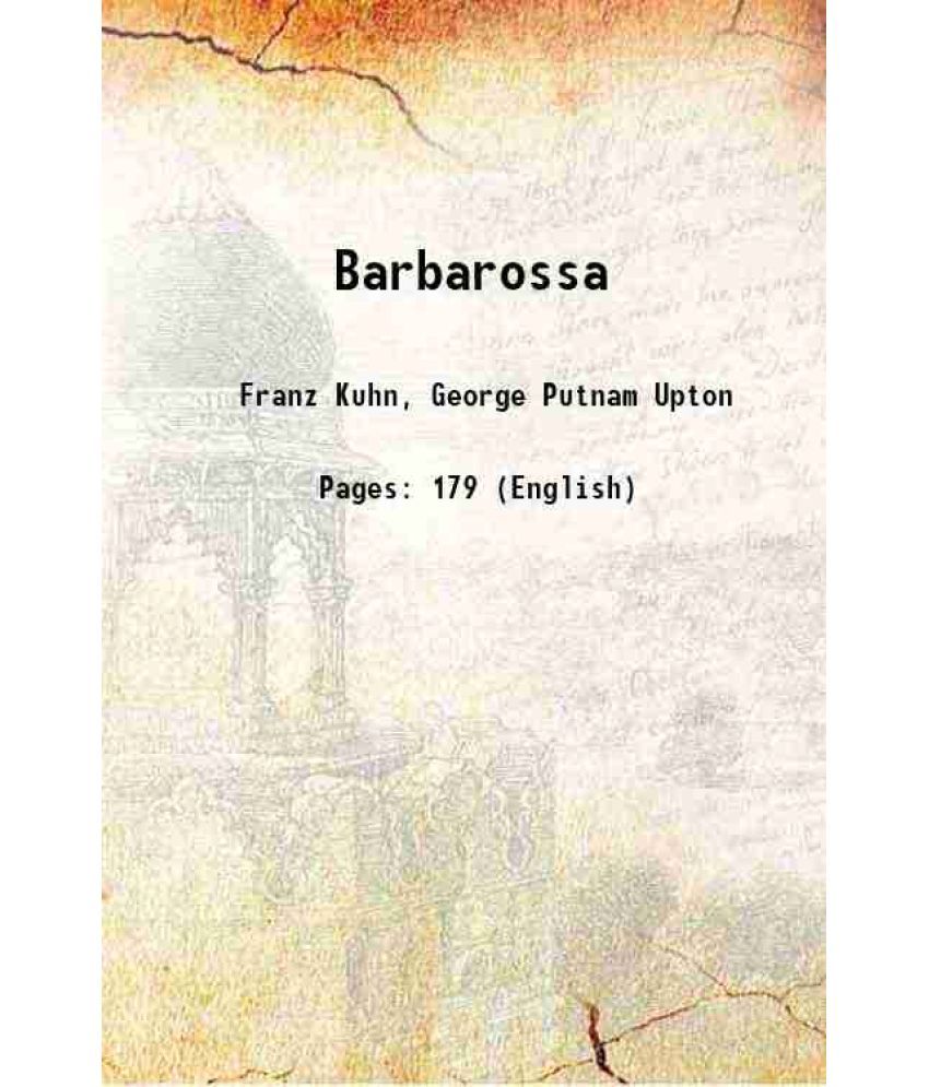     			Barbarossa 1906 [Hardcover]