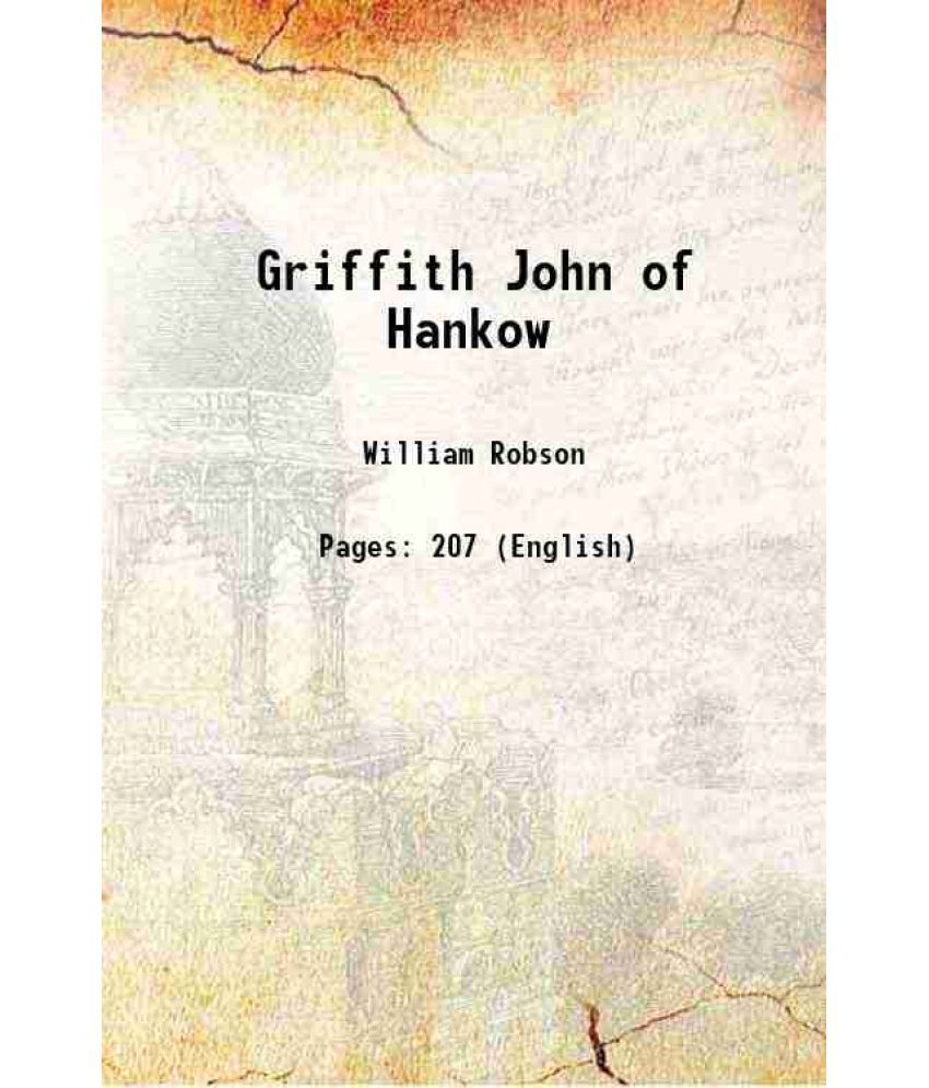     			Griffith John of Hankow 1929 [Hardcover]