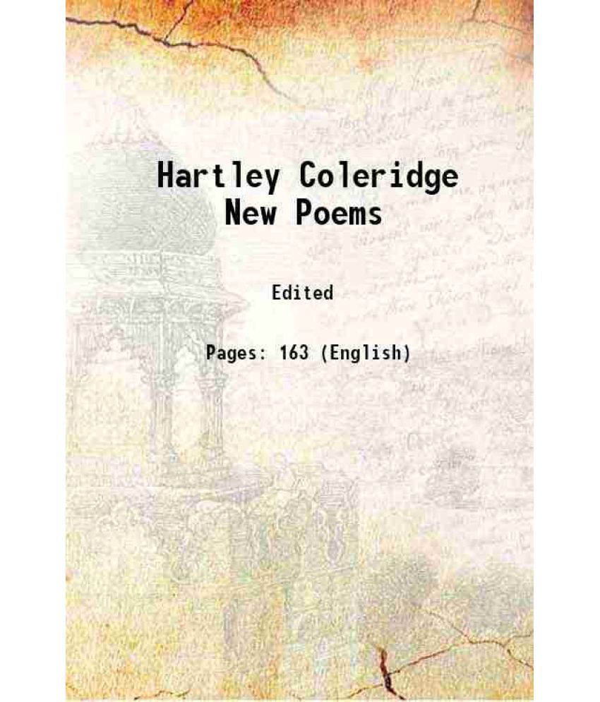     			Hartley Coleridge New Poems 1942 [Hardcover]