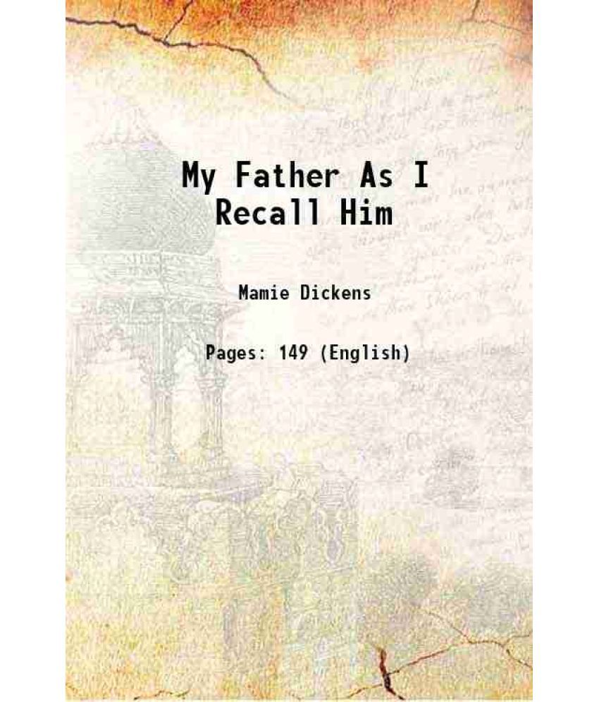     			My Father As I Recall Him [Hardcover]
