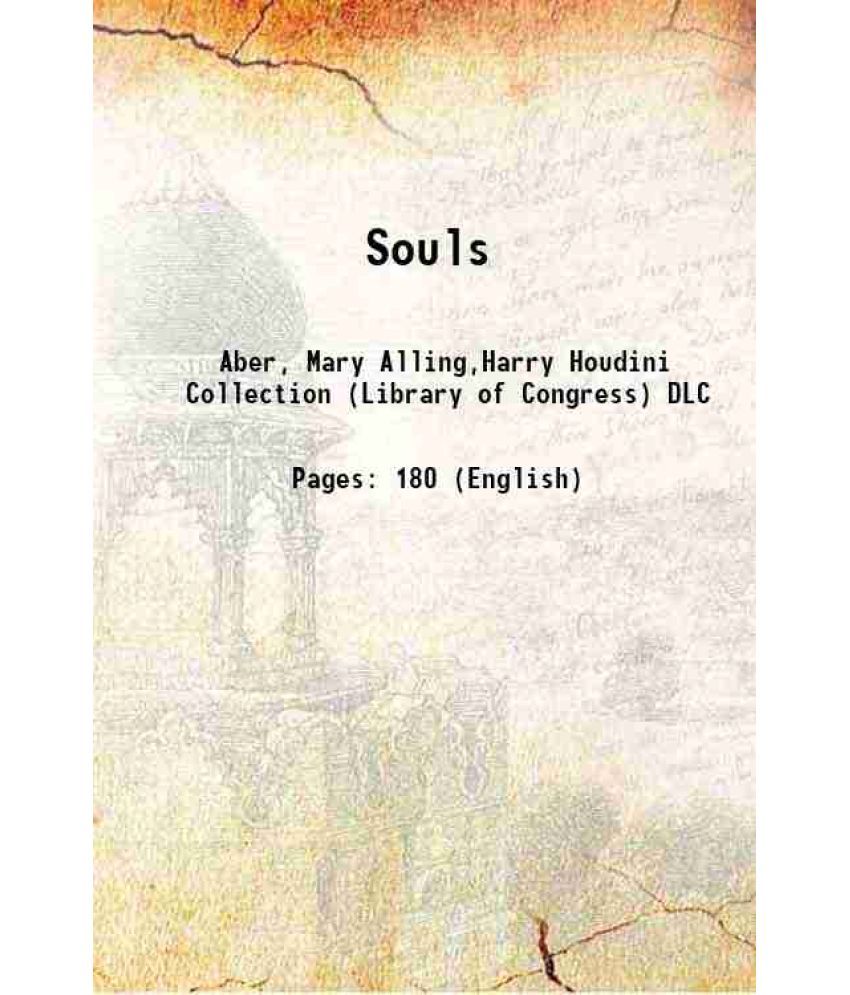     			Souls 1893 [Hardcover]