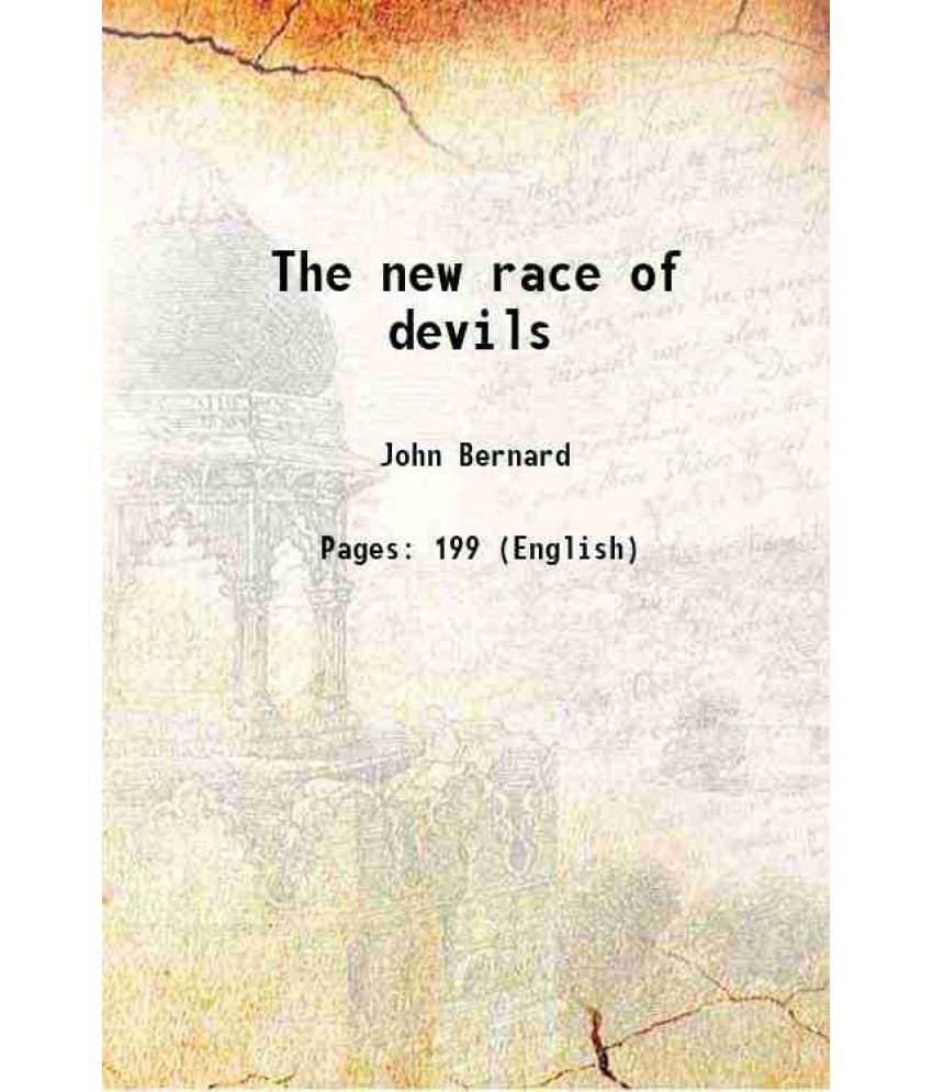     			The new race of devils 1920 [Hardcover]