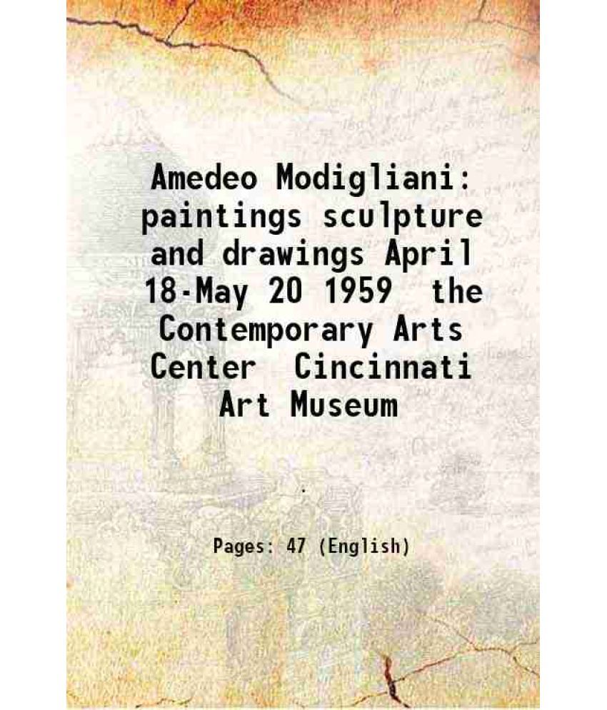     			Amedeo Modigliani paintings, sculpture and drawings 1959