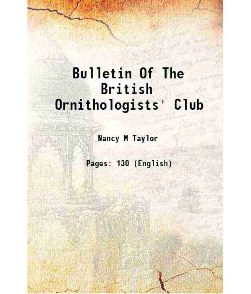     			Bulletin Of The British Ornithologists' Club 1947