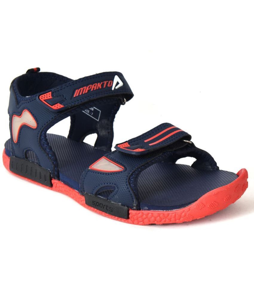     			Impakto - Blue Men's Floater Sandals