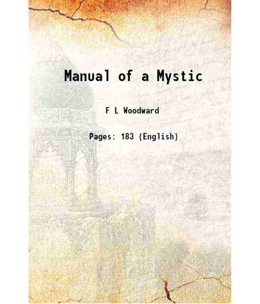     			Manual of a Mystic 1916